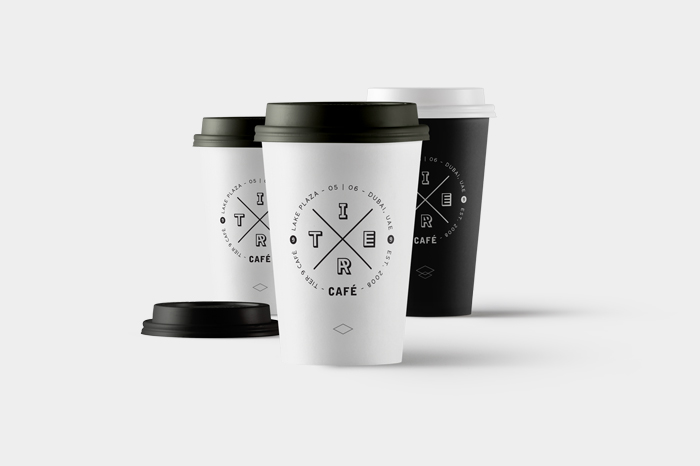 Branding and identity design for a contemporary coffee shop
